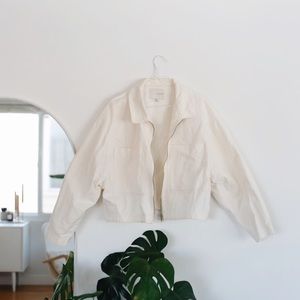 Cream Oak + Fort jacket